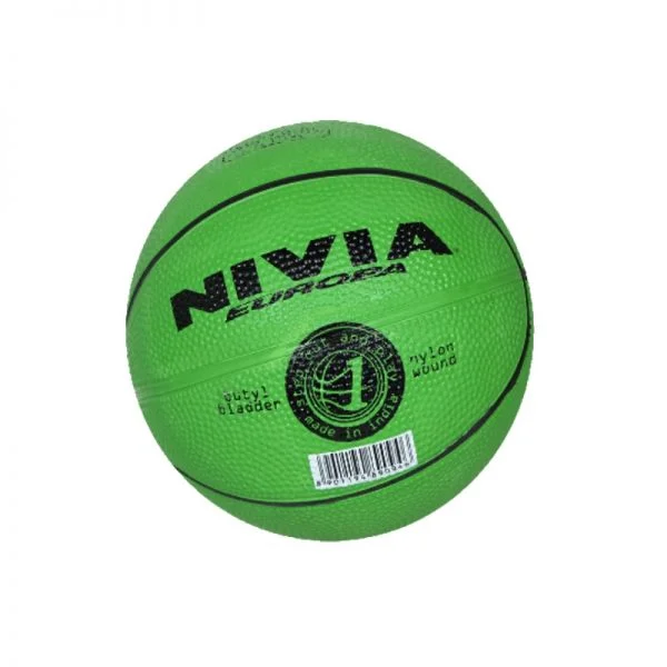 Nivia Basketball Europa Green Madhukar Sports