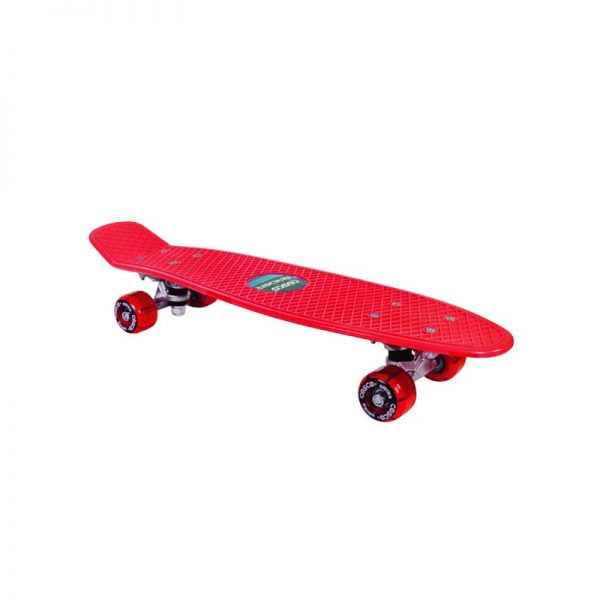 Cosco Skate Board Raider Pvc Wheels Red Madhukar Sports