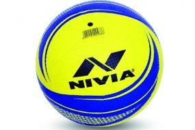 Nivia Craters Volleyball Blue/Yellow - Size 4