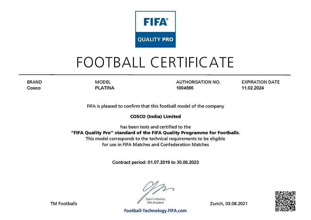 Fifa Approved