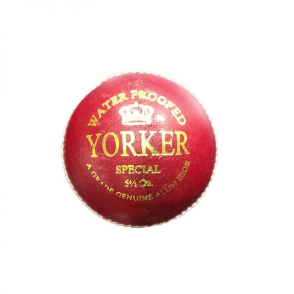 Cricket Leather Red Ball Yorker Madhukar Sports