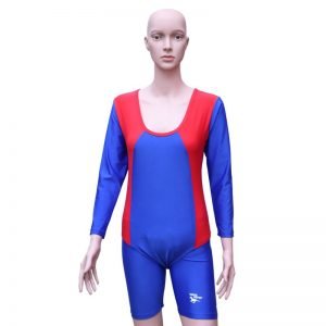 Weight Liffting Ladies Costume Simpex Red Royal Madhukar Sports