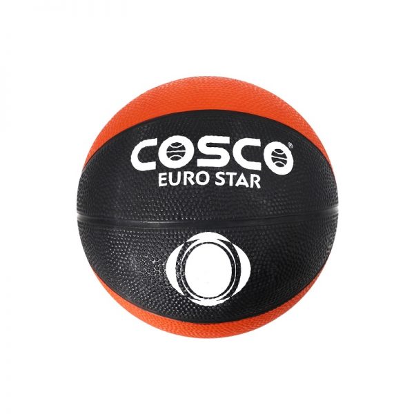 Cosco Euro Star Basketball Black Orange