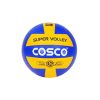 Cosco Leather Super Volleyball Yellow/Sky Official Size