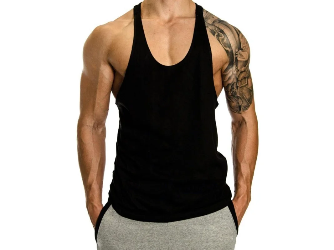 Vest Black Front