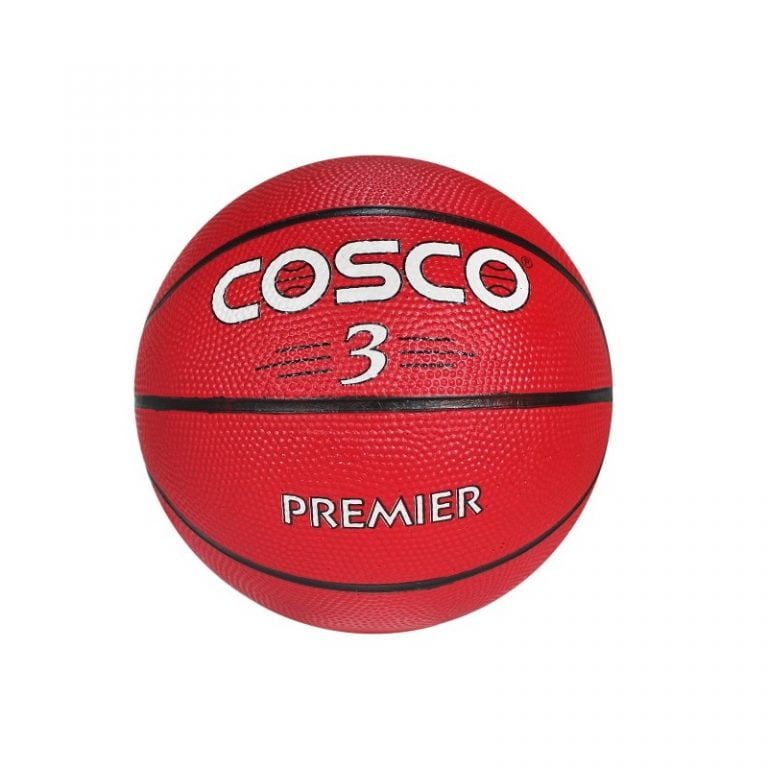 Cosco Basketball Premier Red Color Size 3 Madhukar Sports