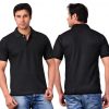 Scott Black Polo T Shirts