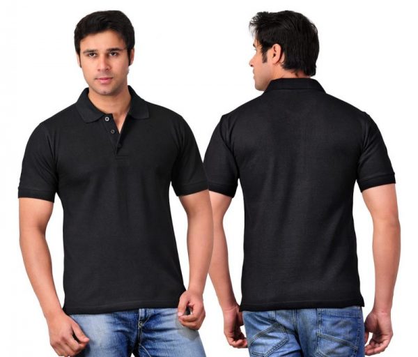 Scott Black Polo T Shirts