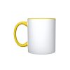 Yellow Inner And Handle Coffee Mug Full Customization
