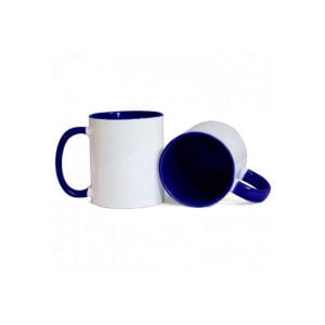 Navy Innner & Handle Ceramic Mug1